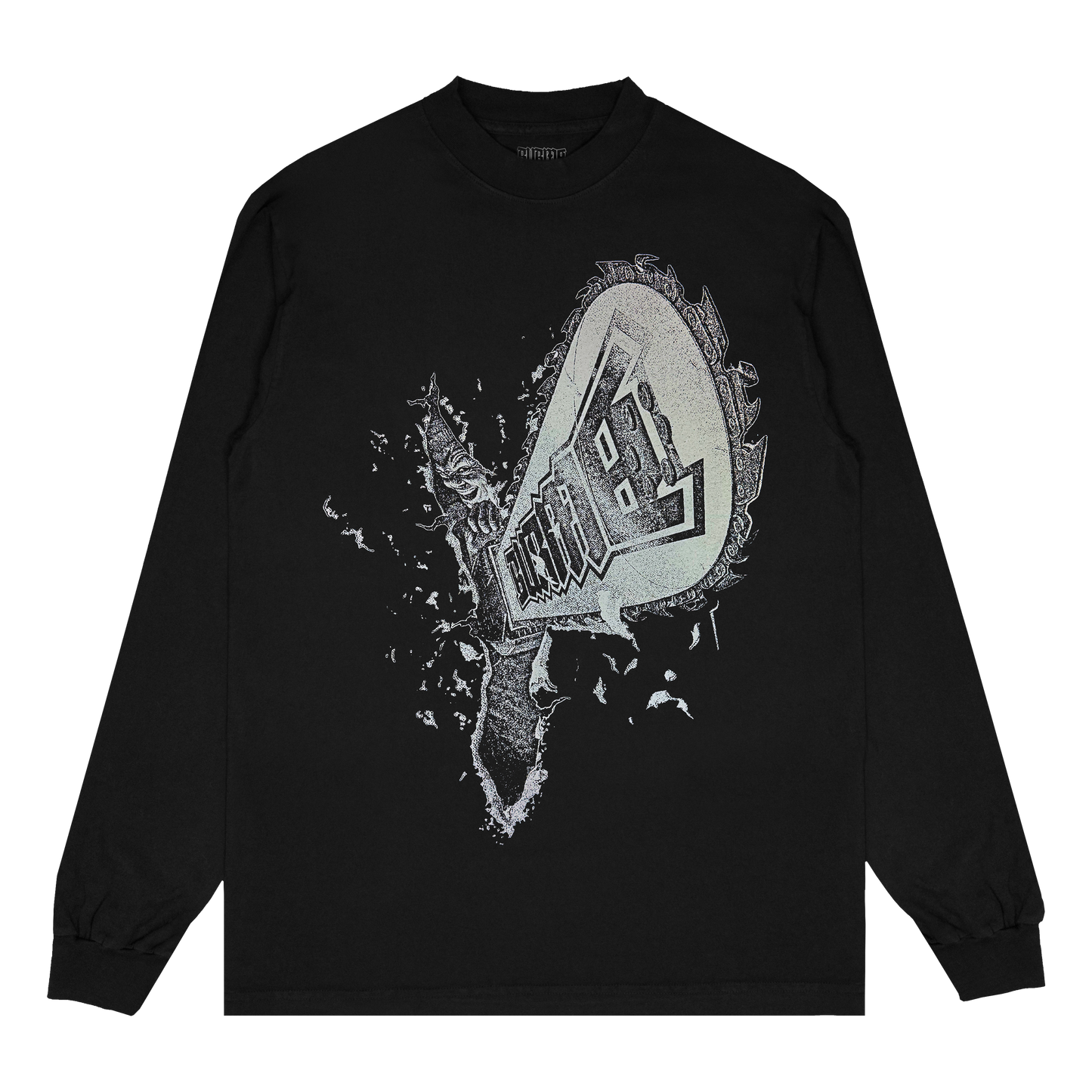 "Chainsaw" Longsleeve T-Shirt (Black)